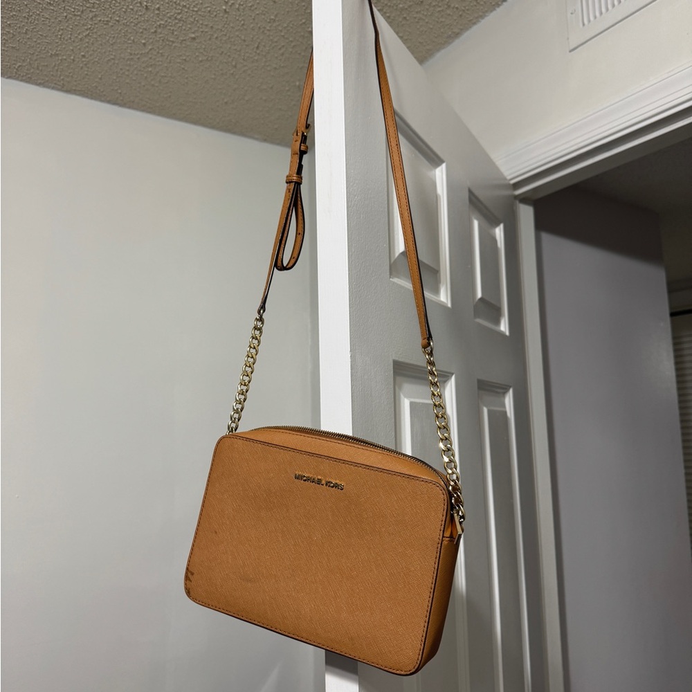 Michael Kors Tan Crossbody Bag